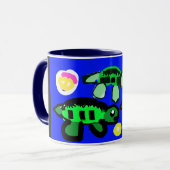 Schildkröten Leben Tasse (Vorderseite Links)