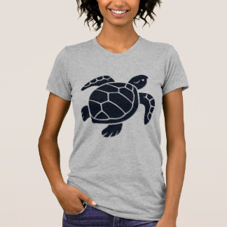 Schildkröten-Logo-Emblem Rotohr-Schmuckschildkröte T-Shirt