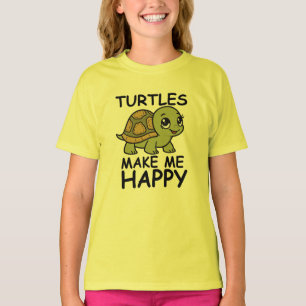 Schildkröten machen mich glücklich T-Shirt