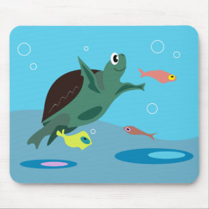 Schildkröten-Mauspad Mousepad