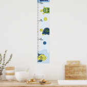 Schildkröten/Meer Lebenswachstumsdiagramm Behalten Poster (Küche)