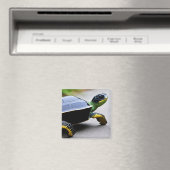 Schildkröten mit Metal-Muschel Konzept Kunst Magnet (In Situ (Geschirrspüler))