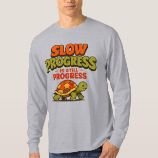 Schildkröten-Motivation: Langsamer Fortschritt ist T-Shirt