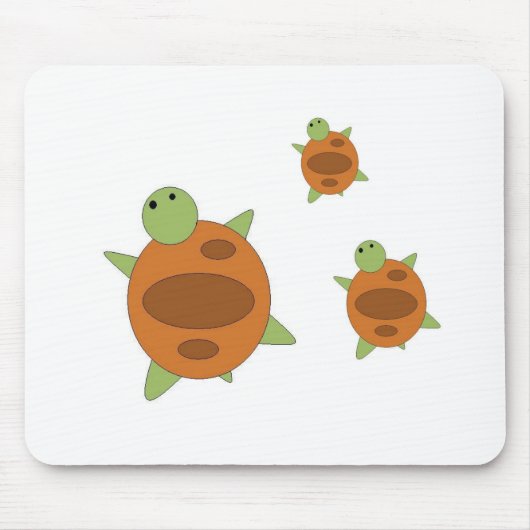 Schildkröten Mousepad (Vorne)