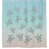 Schildkröten | Nautic Duschvorhang (Vorderseite)