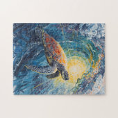 Schildkröten-Odyssee Puzzle (Horizontal)