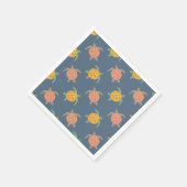 Schildkröten-Papier-Servietten, Geburtstagsfeier f Serviette (Ecke)