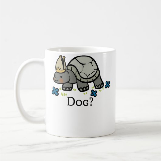 Schildkröten Papst Kaffeetasse (Links)