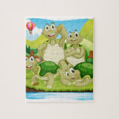 Schildkröten Puzzle (Vertikal)