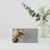 Schildkröten-/Schildkröte-Visitenkarte Visitenkarte (Stehend Vorderseite)