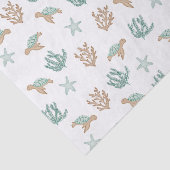 Schildkröten schwimmen seidenpapier (Ausschnitt)