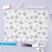 Schildkröten schwimmen seidenpapier (Handwerk)