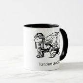 Schildkröten sind COOL! Tasse (VorderseiteRechts)