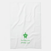 Schildkröten sind Geschirrtuch der Leute auch (Vertikal)