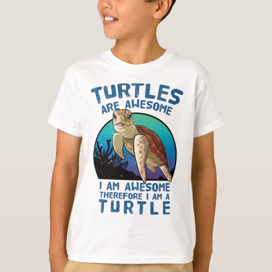 Schildkröten sind Phantastisch. Ich bin Phantastis T-Shirt (Vorderseite)