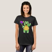 Schildkröten-Smartphone T-Shirt (Vorne ganz)
