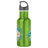 Schildkröten Sommer Edelstahlflasche (Rückseite)