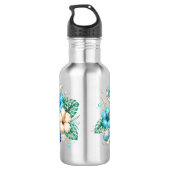 Schildkröten Sommer Edelstahlflasche (Rückseite)