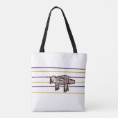 Schildkröten Sommer Tasche (Rückseite)