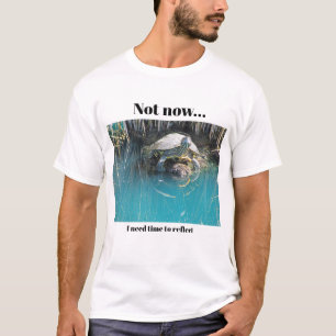 Schildkröten-Spaß muss Tiersee widerspiegeln T-Shirt