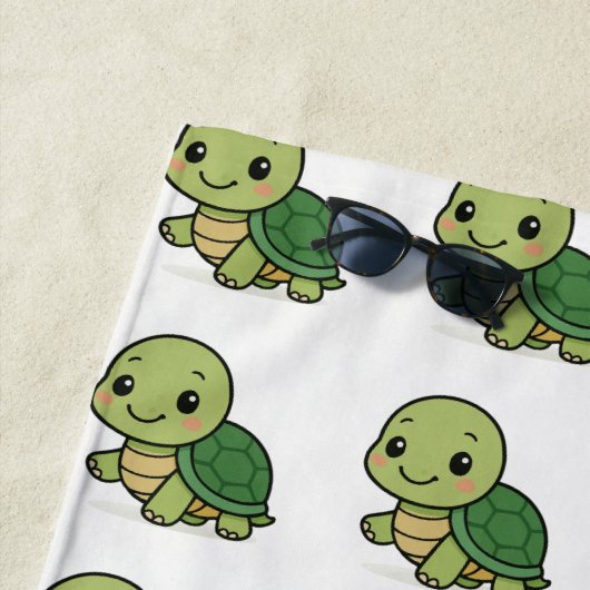 Schildkröten-Strandtuch Strandtuch (Beispiel)