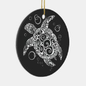 Schildkröten, Surfer Life, Beach Lover, Turtle Keramik Ornament (Rechts)