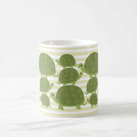 Schildkröten-Tasse Kaffeetasse (Mittel)