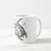 Schildkröten-Tasse, Rett der Schildkröten, Meeress Kaffeetasse (VorderseiteRechts)