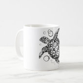 Schildkröten-Tasse, Rett der Schildkröten, Meeress Kaffeetasse (Vorderseite Links)