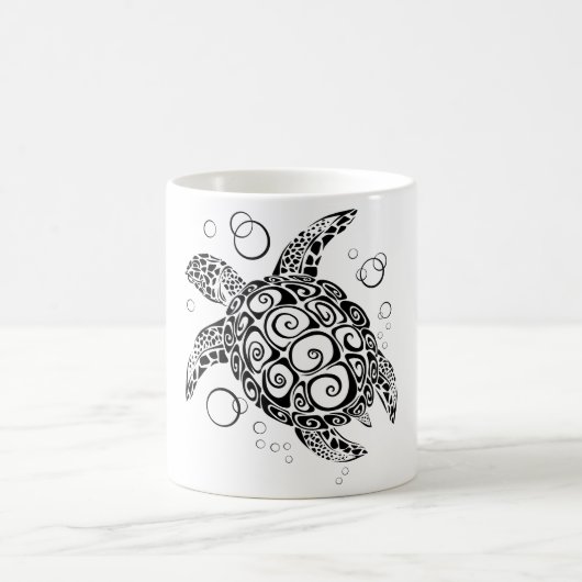 Schildkröten-Tasse, Rett der Schildkröten, Meeress Kaffeetasse (Mittel)