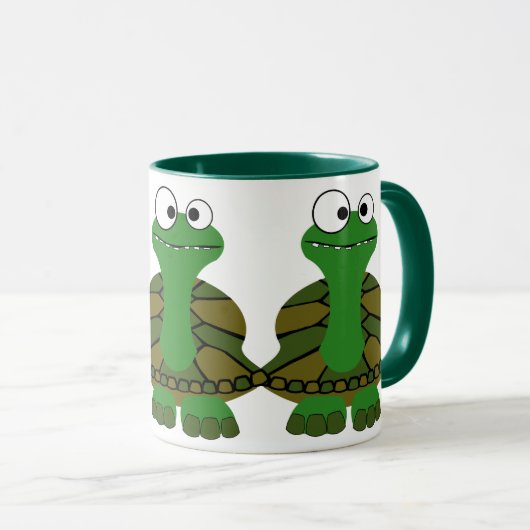 Schildkröten-Tasse Tasse (VorderseiteRechts)