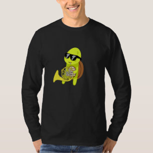 Schildkröten tragen eine Sonnenbrille und spielen T-Shirt