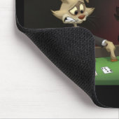 Schildkröten-u. Hase-Mausunterlage Mousepad (Ecke)