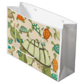 Schildkröten überall große geschenktüte (Vorderseite Schrägansicht)