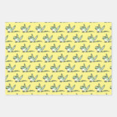 Schildkröten und Frosch Geschenkpapier Set (Vorderseite 2)