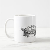 Schildkröten- und Hase-Tasse Kaffeetasse (Links)