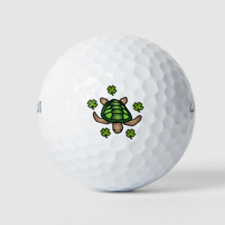 Schildkröten und Kehlen Golfball