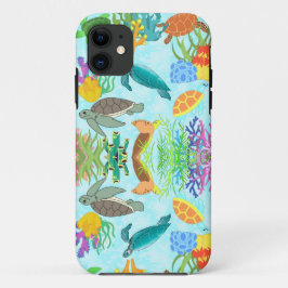 Schildkröten und Korallen - Inspiration am Meer Case-Mate iPhone Hülle
