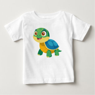Schildkröten und Muschel Baby T-shirt
