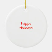 Schildkröten-Verzierung (bw) Keramik Ornament (Hinten)