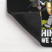 Schildkröten-Wanderteam wandert langsam, sieht meh Mousepad (Ecke)