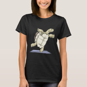 Schildkröten-Yoga-Fitness-Gymnastik T-Shirt