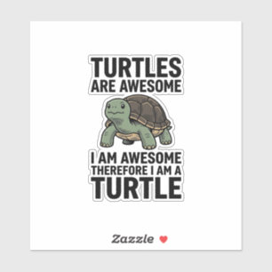 Schildkröten-Zitat Vintage-Gravur-Vektor-T-Shirt-D Aufkleber
