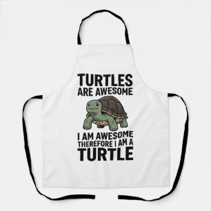 Schildkröten-Zitat Vintage-Gravur-Vektor-T-Shirt-D Schürze