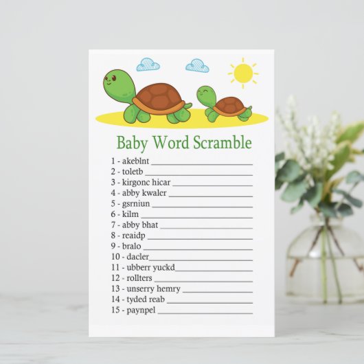 Schildkrötenbaby (Stehend Vorderseite)