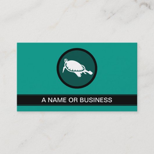 Schildkrötenblase Visitenkarte (Vorderseite)