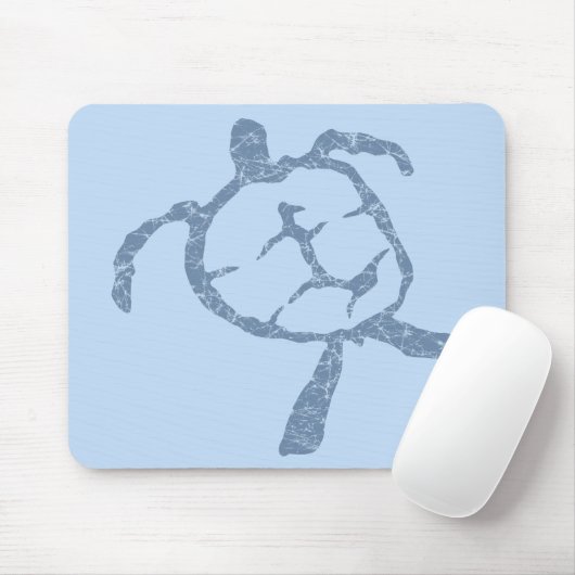 Schildkrötenblau Mousepad (Mit Mouse)