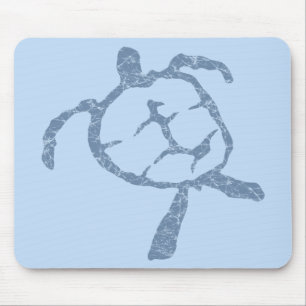 Schildkrötenblau Mousepad