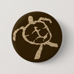 Schildkrötenbraun Button