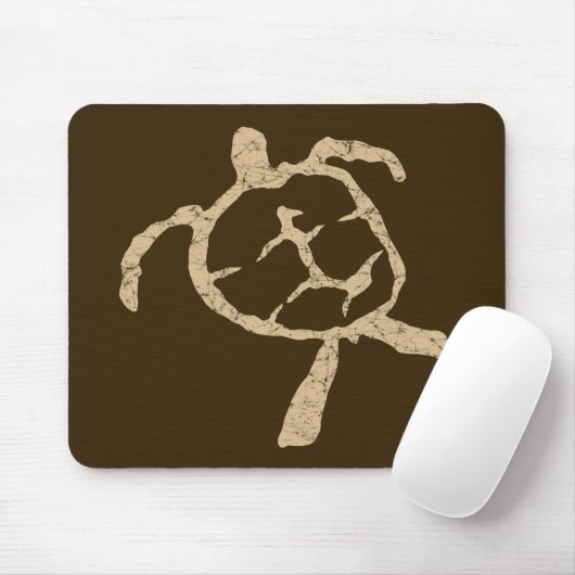 Schildkrötenbraun Mousepad (Mit Mouse)